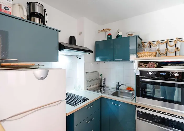 Pavillon T3 Renove, Proche Plage, 2 Chambres, Terrasse, Garage, Wifi - Fr-1-409-170 ナルボンヌ