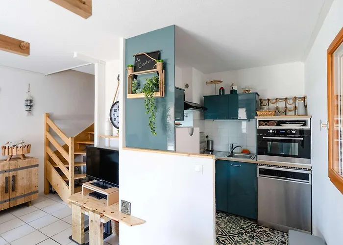ヴィラ Pavillon T3 Renove, Proche Plage, 2 Chambres, Terrasse, Garage, Wifi - Fr-1-409-170