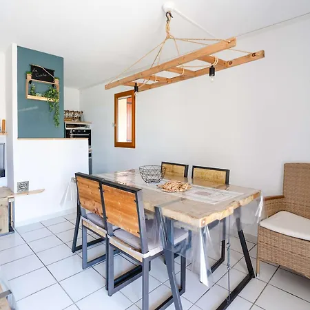 Pavillon T3 Rénové, Proche Plage, 2 Chambres, Terrasse, Garage, Wifi - Fr-1-409-170 *